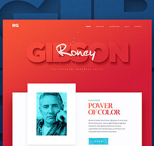 Roney Design Web Portfolio HTML