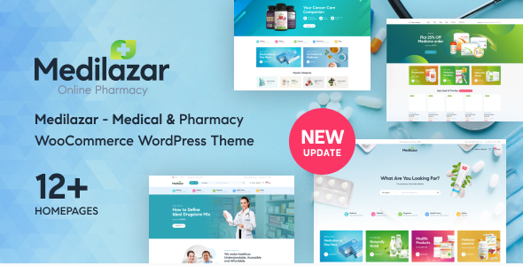 Medilazar – Pharmacy Medical WooCommerce WordPress Theme