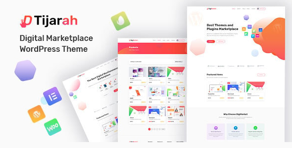 Tijarah | Digital Marketplace WooCommerce Theme