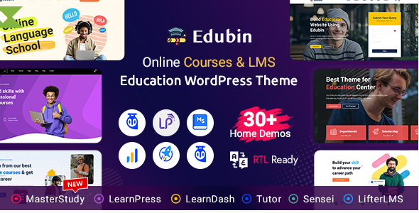 Edubin – Education WordPress Theme