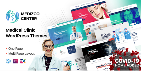 Medizco – Medical Health & Dental Care Clinic WordPress Theme