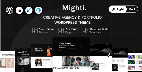 Mighti – Creative Agency & Portfolio WordPress Theme